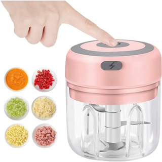 Mini Processador de Alimentos Portátil 250 ml com Lâminas em Aço Inox em Oferta na Shopee