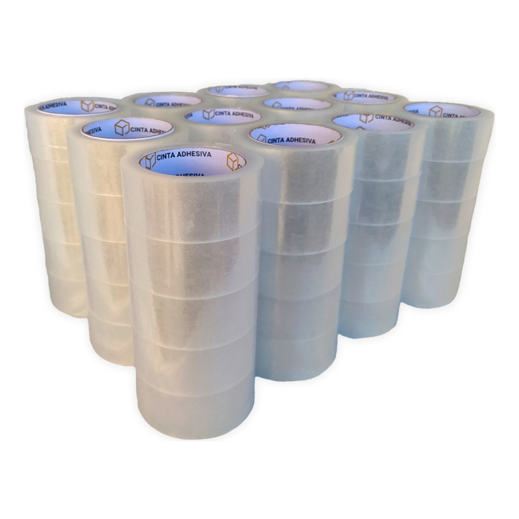 Fita Adesiva Transparente 45mm X 100m  Durex Largo 100 Metros  Marca Empack - 20 Unidades ...