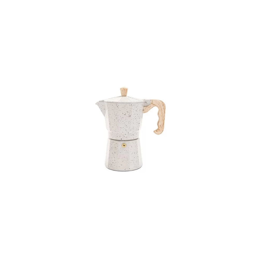 Cafeteira Verona 300ml 6 Xícaras Em Aluminio Vanilla Brinox