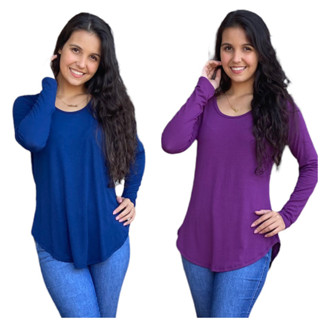 KIT C/2 BLUSA TAPA BUMBUM MANGA LONGA RF:25