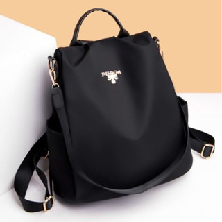 Mochila antifurto feminina POABA moda multifuncional de viagem bolsa impermeável cod 550