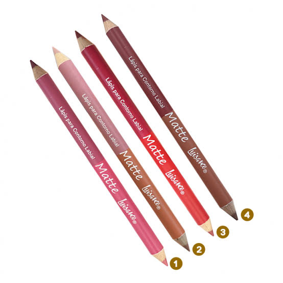 Lápis Para Contorno Labial Luisance Kit C/4 Unid em Oferta na Shopee