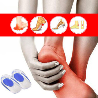Palmilhas de Silicone para Calcanhar | Alívio de Dor | Suporte para Pés | Inserções de Sapato