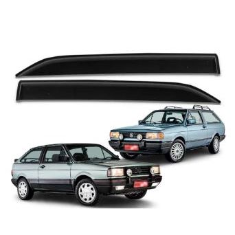 Calha De Chuva Gol Quadrado/Voyage/ Parati /Saveiro Quadrada 2 portas1987 a 1994 Ref:40012 em Oferta na Shopee