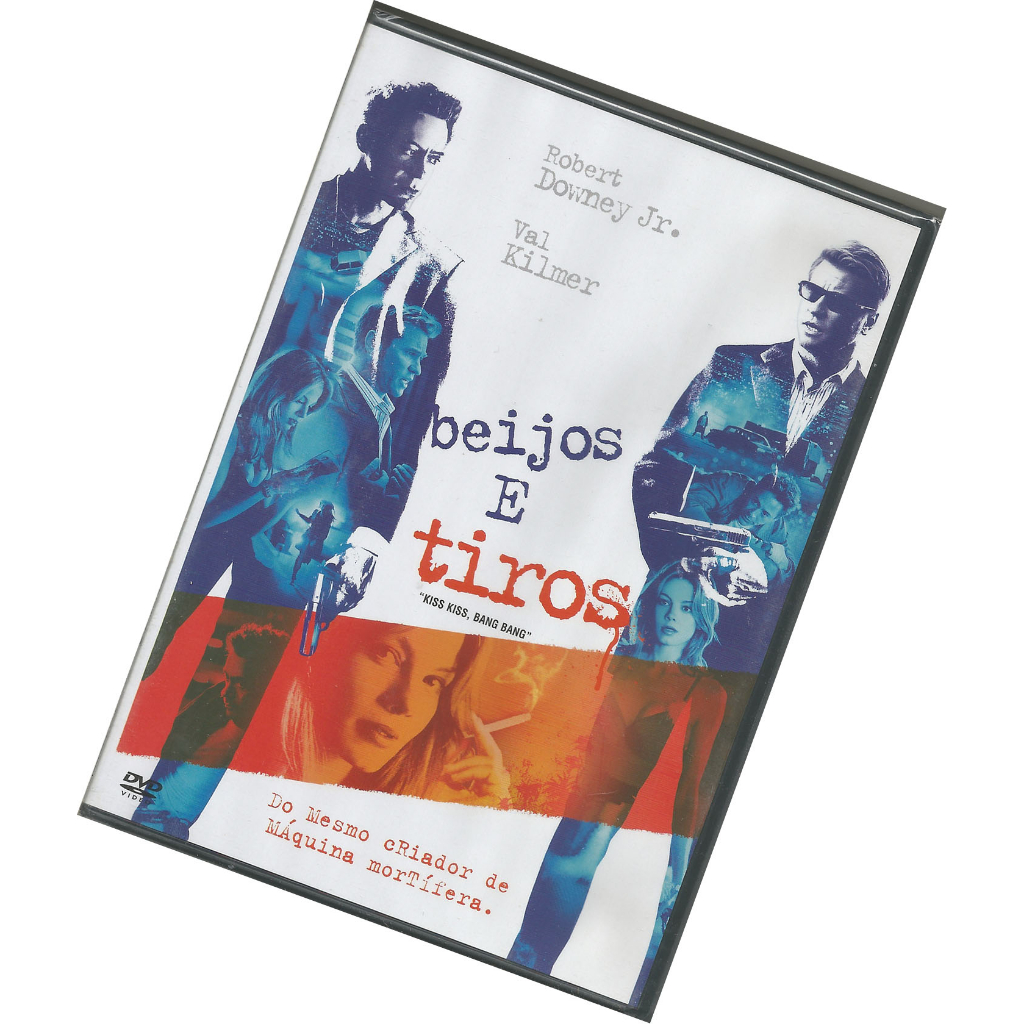 Beijos E Tiros Com Robert Downey Jr. Dvd Lacrado