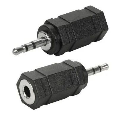 Plug Adaptador P1 Estéreo X J2 Estéreo Plastico
