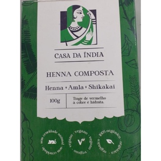 Henna Composta Casa da Índia em Oferta na Shopee