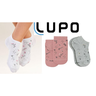 Kit 3 pares meia feminina Lupo Basic