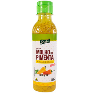Molho De Pimenta Cumari-do-pará Picante 200ml Soeto Alimentos Sem Glúten