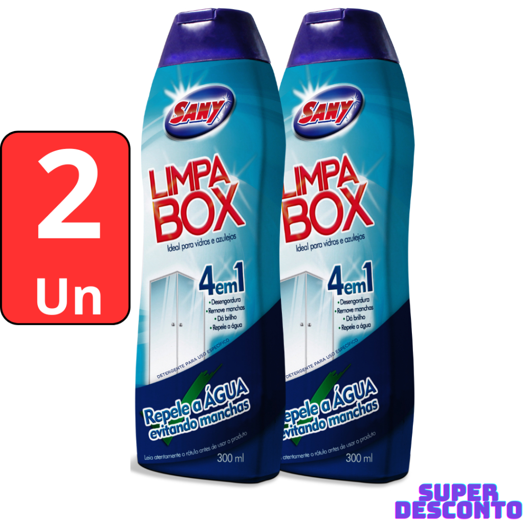 Kit limpa box 2 UNIDADES