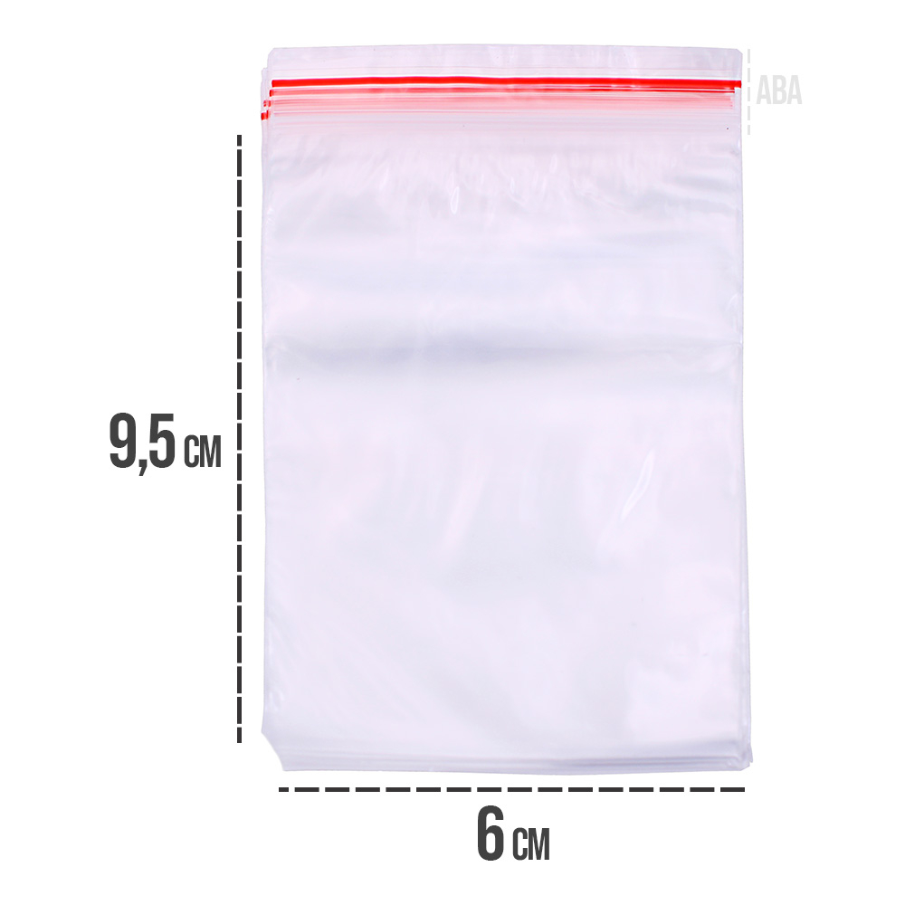 Saco Zip Lock 6x9,5 cm Pct 1000 un - N2 em Oferta na Shopee