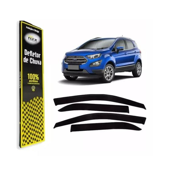 Calha de chuva Ecosport 4 portas 2018 a 2023 Ref: 10002 em Oferta na Shopee