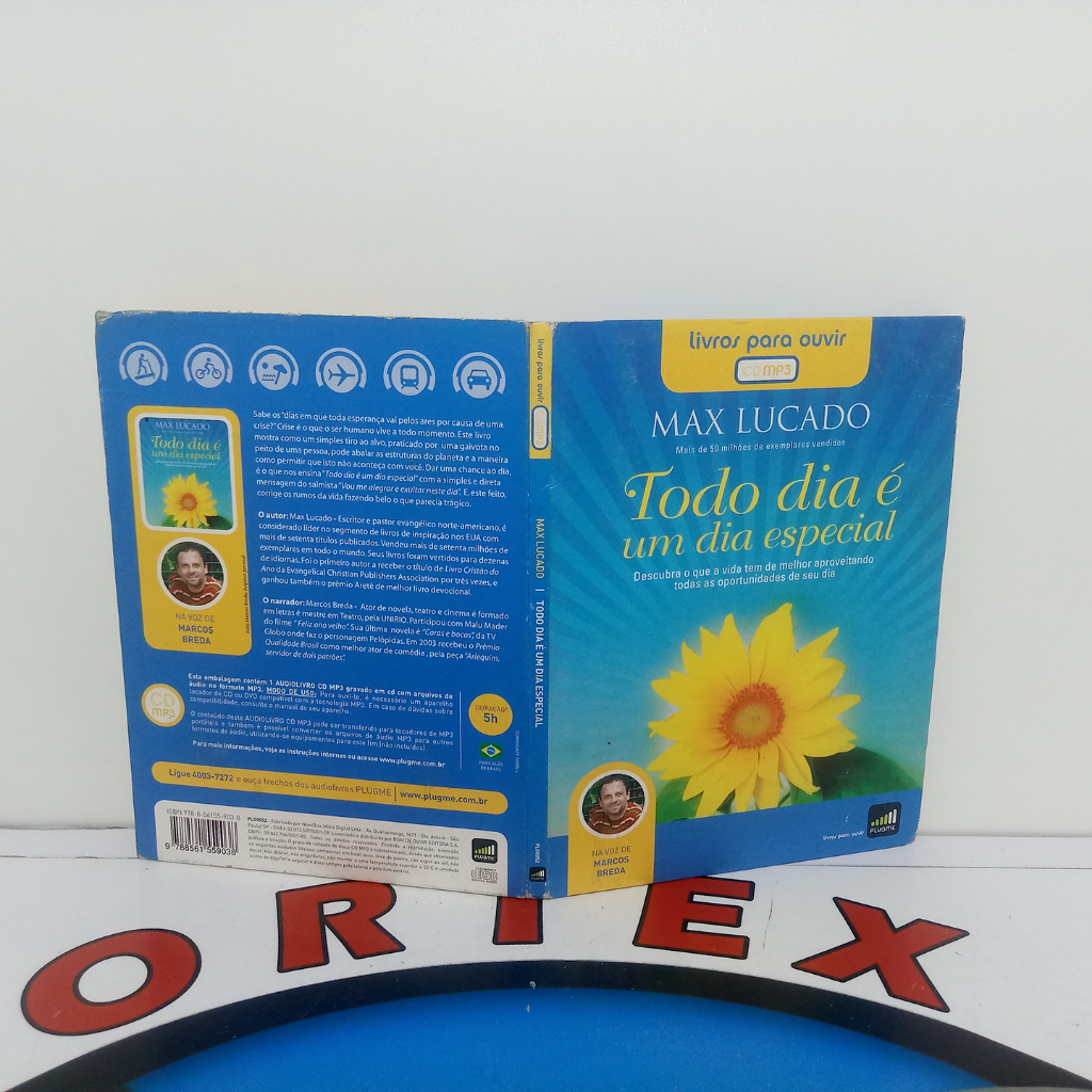 Todo Dia É um Dia Especial - Audiolivro - CD MP3 - Lucado, Max