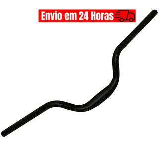 Guidão Voador Bike Guidon Elevado Alto GTU 700mm x 31.8mm Rise 100mm Bicicleta