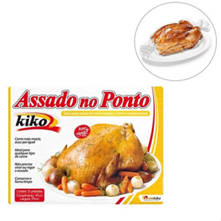 Saco Para Assados - Assa Rápido - Assar Frango, Carne, Peixe - Assa Fácil
