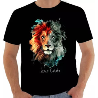 Camiseta Camisa MASCULINA Leão De Jah Tribo Juda Blusa Rei