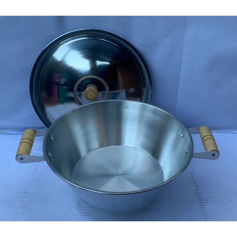 Tacho N 26 Panela Pop de Alumínio Com Tampa Para Feijoada Caldos Sopas Frituras