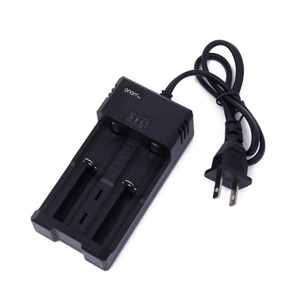 Super Carregador  Duplo Para Bateria 26650 18650  x-900