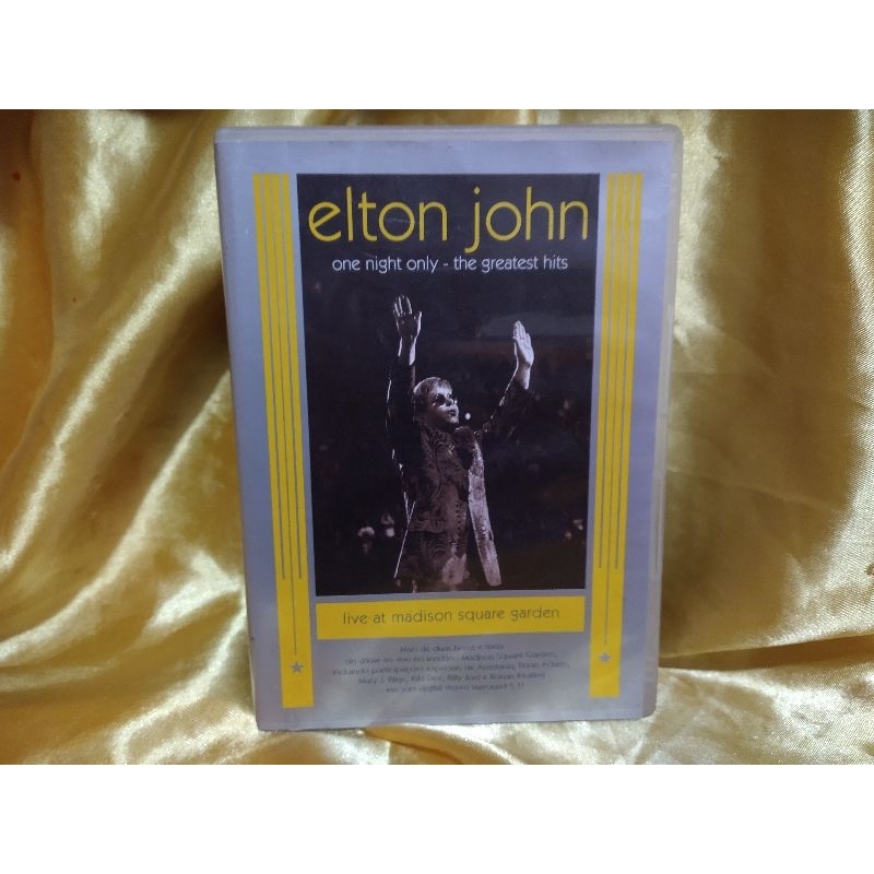 Dvd Elton John – One Night Only-The Greatest Hits-Live At Madison Square Garden