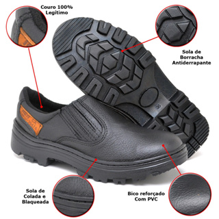 Sapato de Seguranca com Ca em Oferta na Shopee