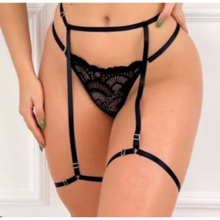 Cinta liga de coxa perneira persex. em Oferta na Shopee