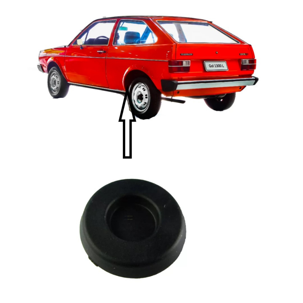 Kit 4 Tampa Furo Da Caixa De Roda Gol Saveiro Parati Voyage Kombi em Oferta na Shopee