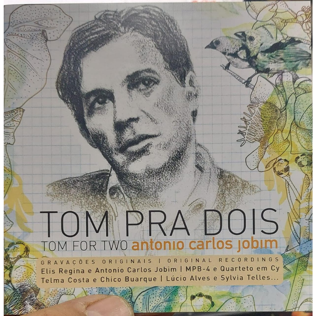 CD - TOM PRA DOIS - DUPLAS DE GRANDES ARTISTAS CANTANDO TOM JOBIM