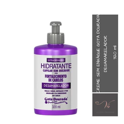 Creme sem Enxágue Gota Dourada Desamarelador - 320ml