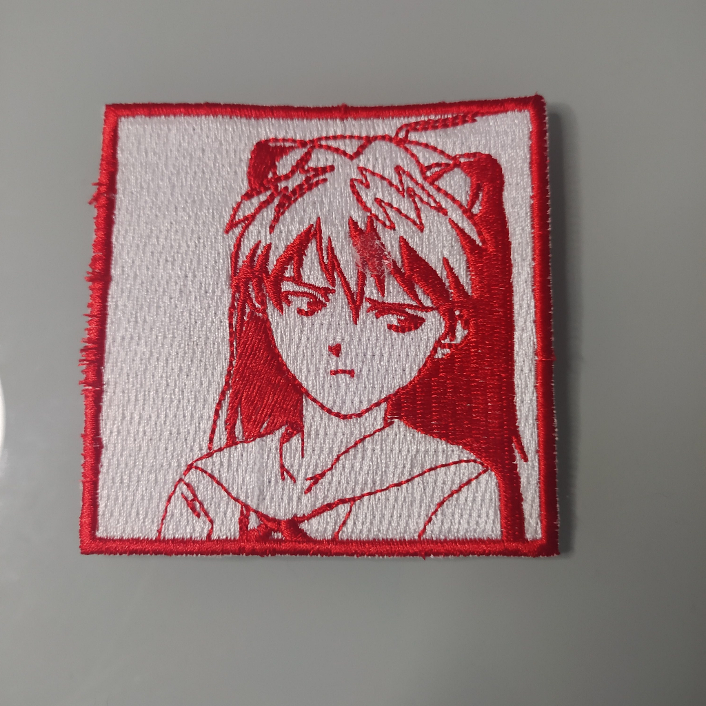 PATCH BORDADO ASUKA EVANGELION NERV EVANGELION MANGA ANIME FILME