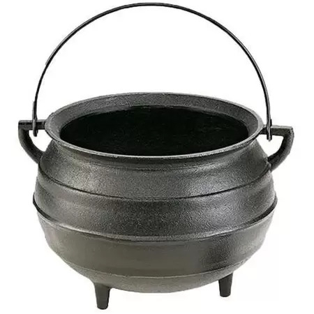 Panela Caldeirao de Ferro Fundido Sem Tampa Vários Tamanhos em Oferta na Shopee