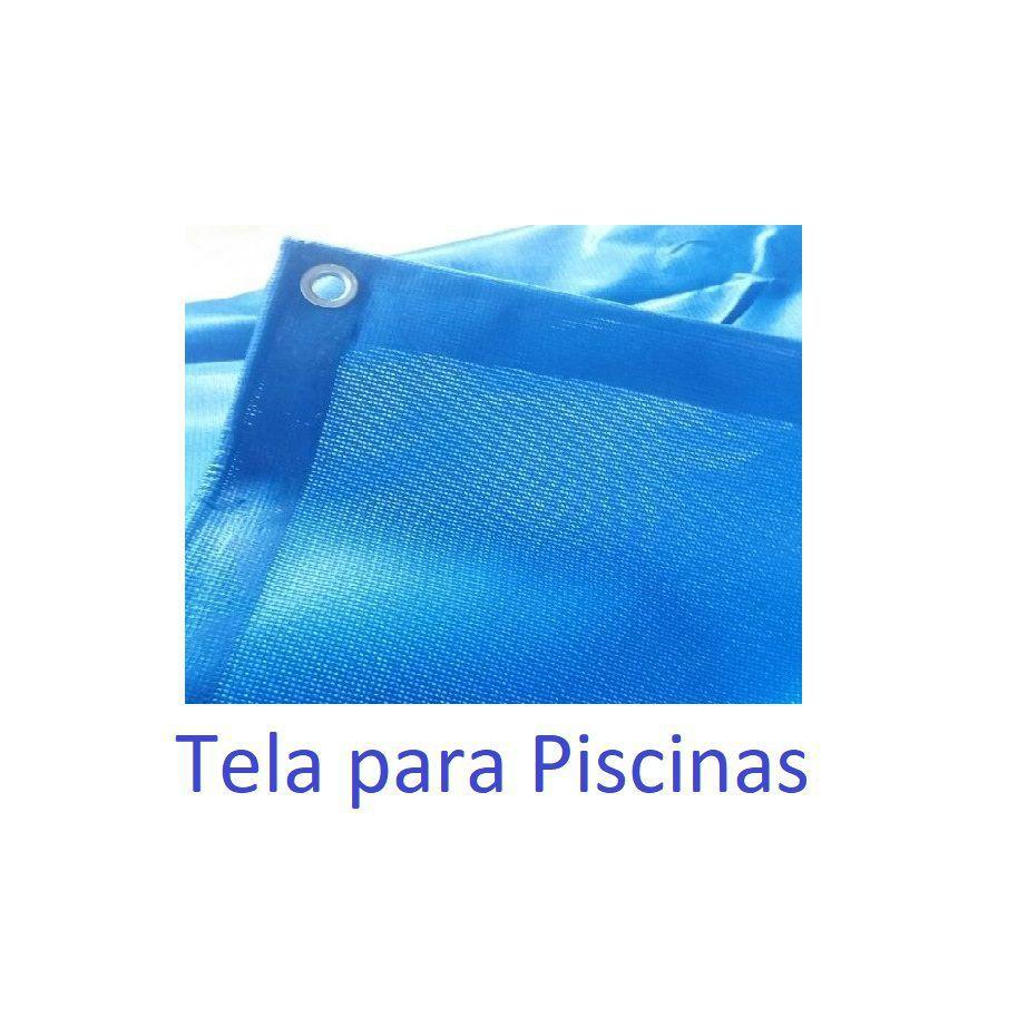 Capa Tela Piscina - 8,50 x 4,50 - Tela para Piscina 8,5 x 4,5 - Proteção e Limpeza  Piscinas - Tela 8,5x4,5 - 4,5x8,5