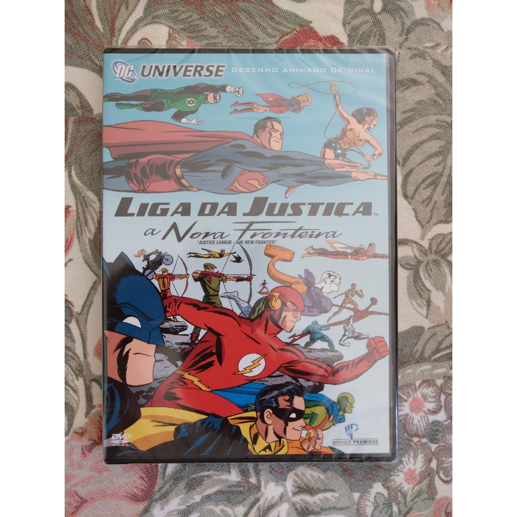DVD A LIGA DA JSUTIÇA - A NOVA FRONTEIRA - LACRADO