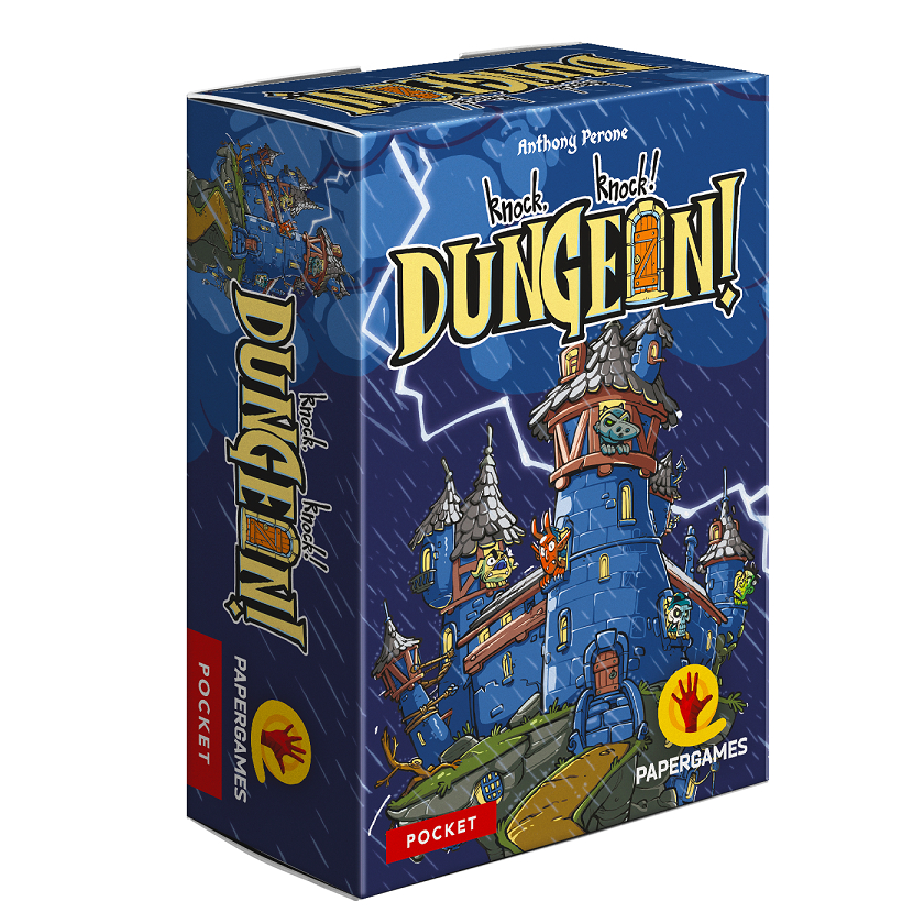 Jogo De Cartas Pocket Knock, Knock! Dungeon! Papergames