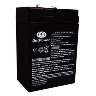Bateria Selada 6v 4,5Ah, Brinquedos , Alarme , Iluminação de Emergência, Motinha Elétrica ,Balança, Lanterna