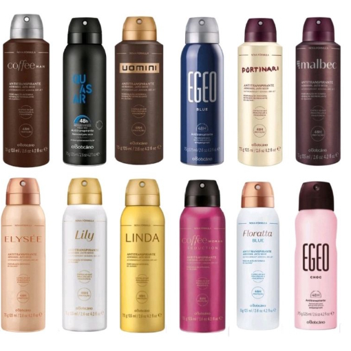 Desodorante Aerosol Antitranspirante O Boticario 75g Escolher