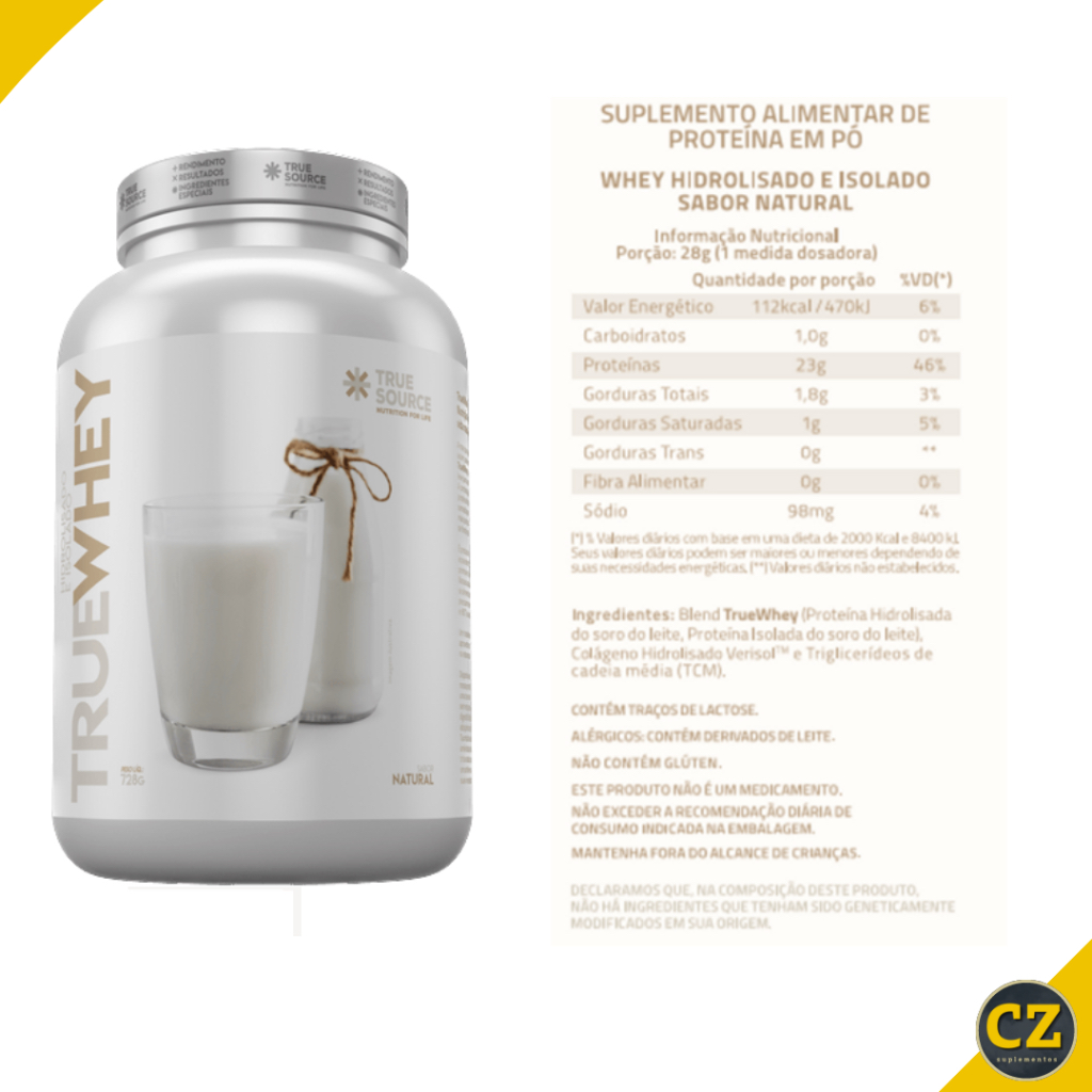 True Whey Protein (837g) - True Source