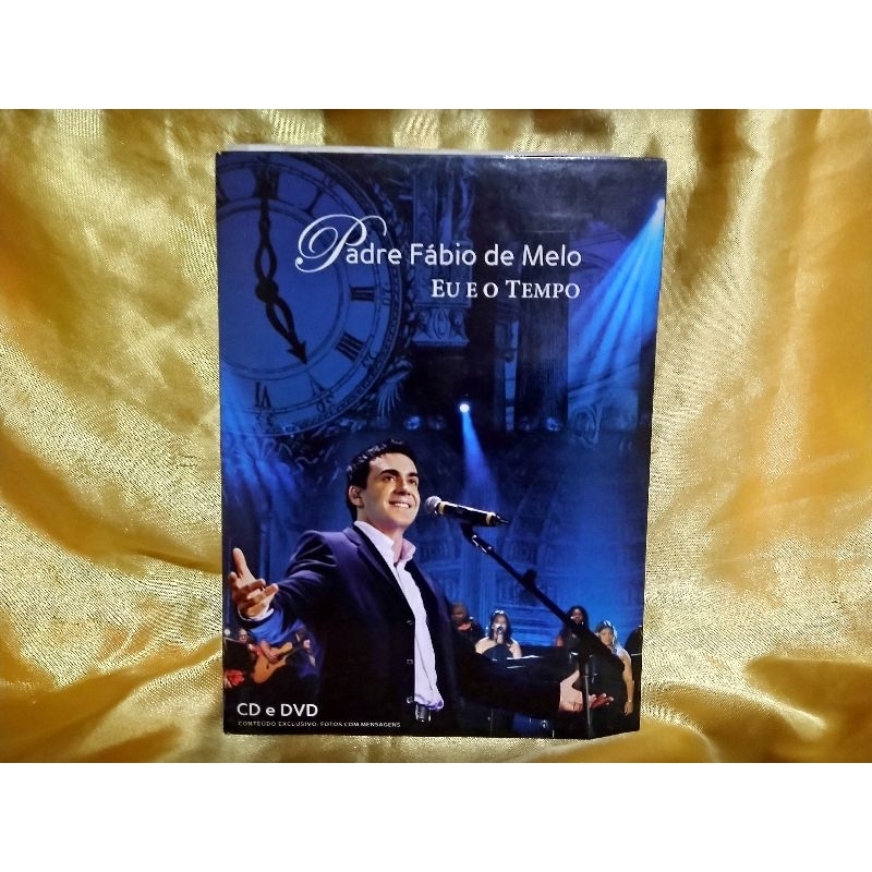 Dvd Padre Fábio De Melo Eu E O Tempo