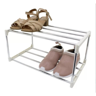Sapateira 4 Pares Multiuso Organizador 2 Andares Para Calçados - Envio Express! em Oferta na Shopee