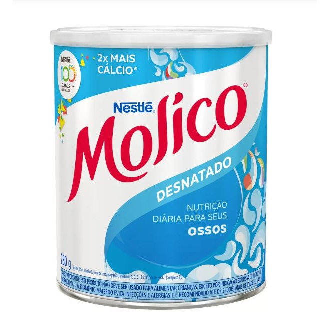 Leite em Pó MOLICO Desnatado 280g