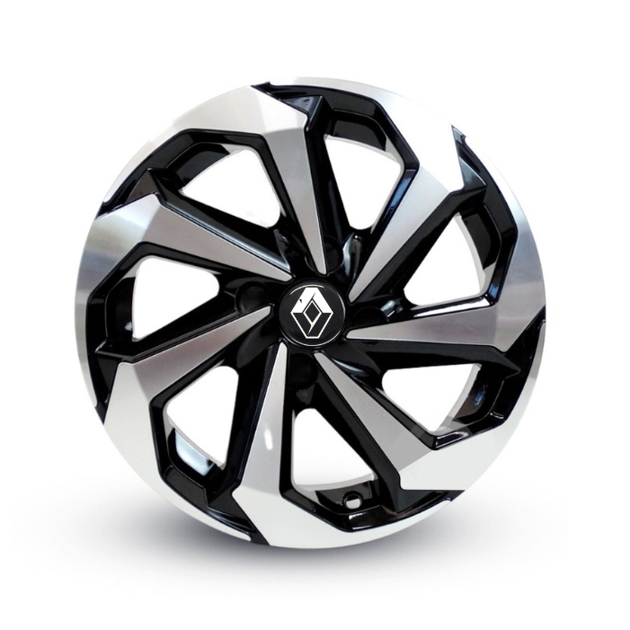 Jogo 4 Calotas Aro 13/14/15 Renault Clio Sandero Duster Fluence Logan Spider