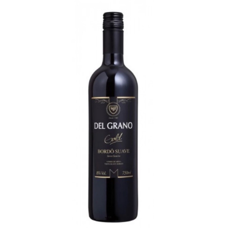 Vinho Del Grano Gold Tinto Suave Bordô 750ml