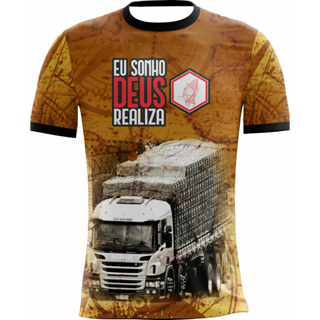 Camisa camiseta caminhoneiro caminhão movido por forças alienígenas choffer gbn em Oferta na Shopee