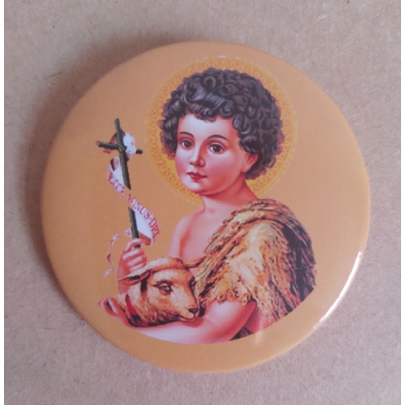 5 bottons broches de São João Batista broche santo católico
