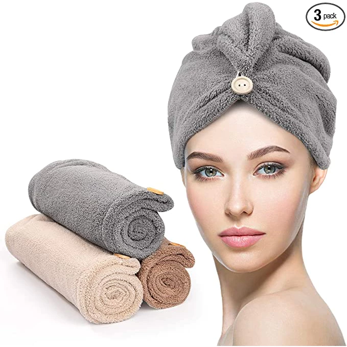 Toalhas Mágicas para Cabelos - 76% OFF! 🧖‍♀️