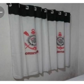 Cortina Times Brasileiros para Janela