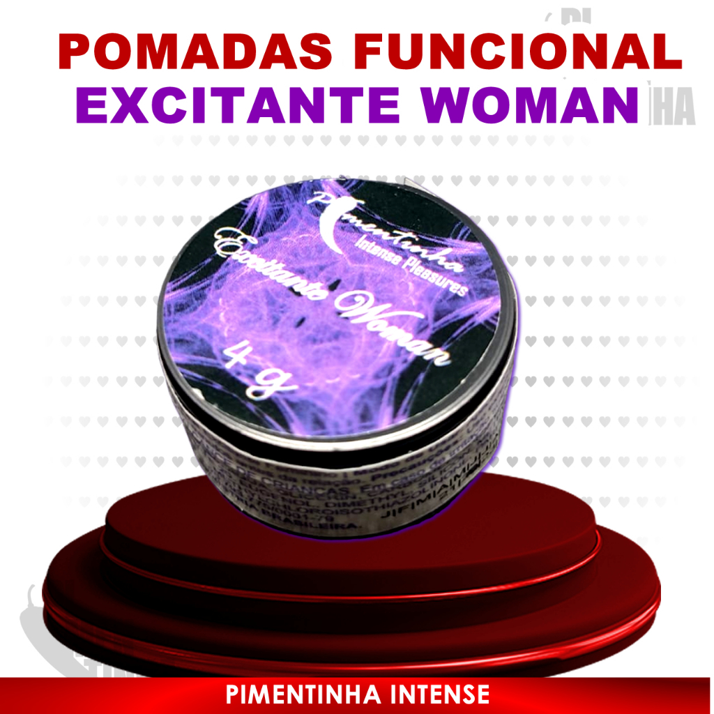 Excitante Feminino -  Acelerador de Prazer Feminino - Excitante Woman - Pomada Excitante 4g | Sex Shop Produtos Adultos em Oferta na Shopee