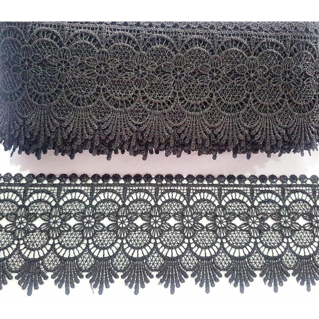 Renda de Guipír CA60 - Por Metro em Oferta na Shopee