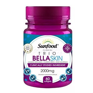 Trio Bella Skin 2000mg 60 Softgels Sunfood Clinical