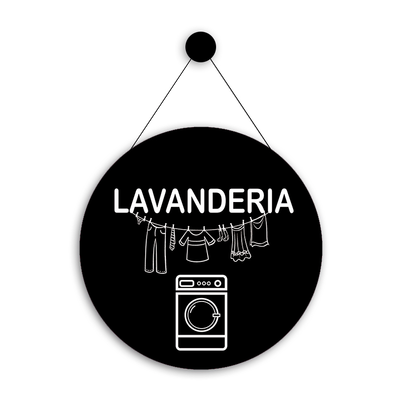 Quadro Decorativo Para Lavanderia em Oferta na Shopee
