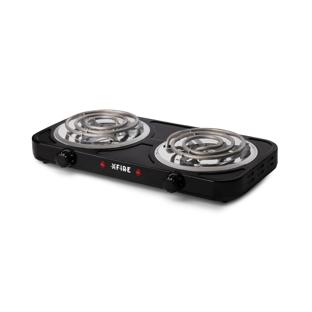 Fogareiro Cooktop Elétrico Portátil 2 bocas 2000w 220v